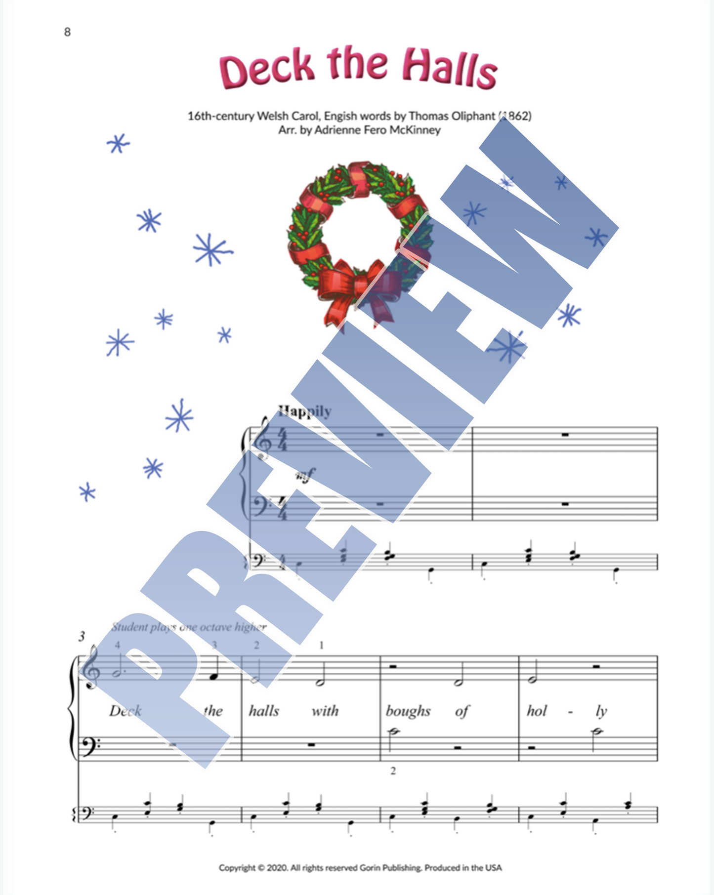 Tales of a Musical Journey Christmas Collection by Adrienne Fero McKinney
