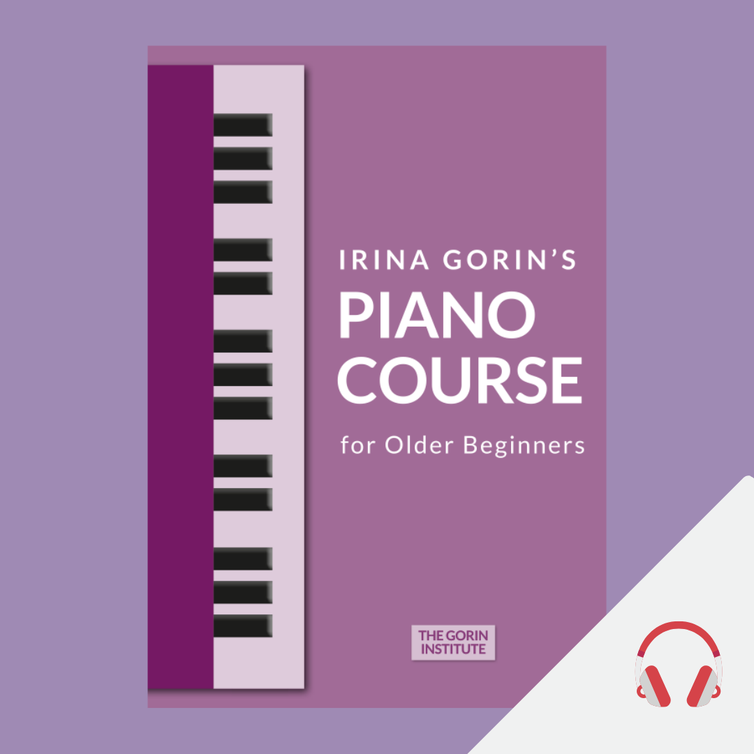 Play Along Tracks - Irina Gorin's Piano Course for the Older Beginner
