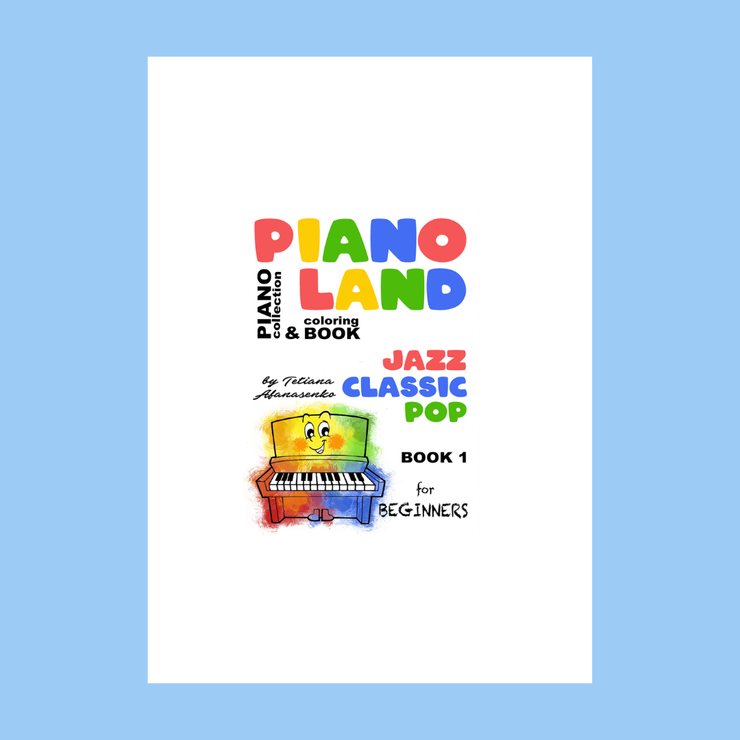 PianoLand by Tetiana Afanasenko (Single Print PDF)