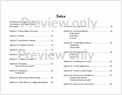 Contos de uma Jornada Musical Livro 1 -Brazil - (Single Print PDF)