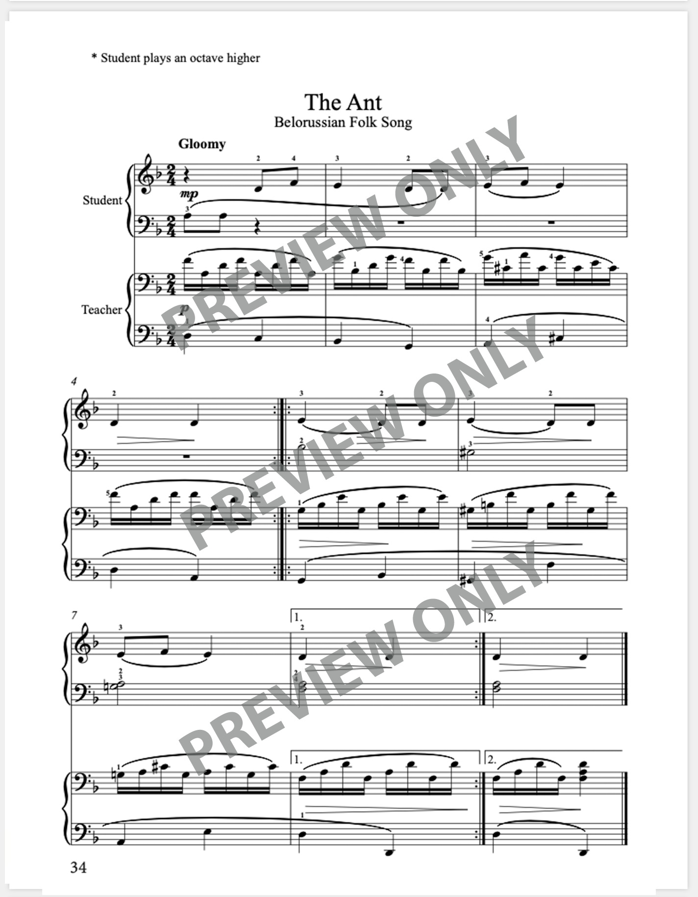Tales of a Musical Journey - Teacher's Accompaniments - Book 2